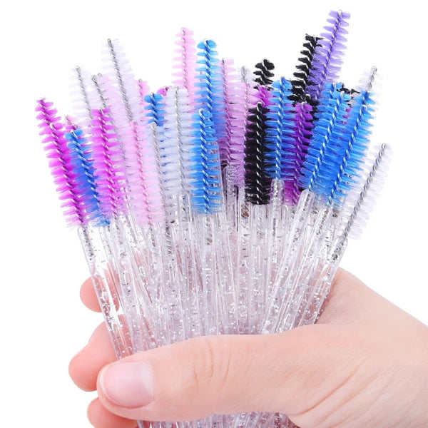 Cepillo de Cristal Acrílico para Pestañas