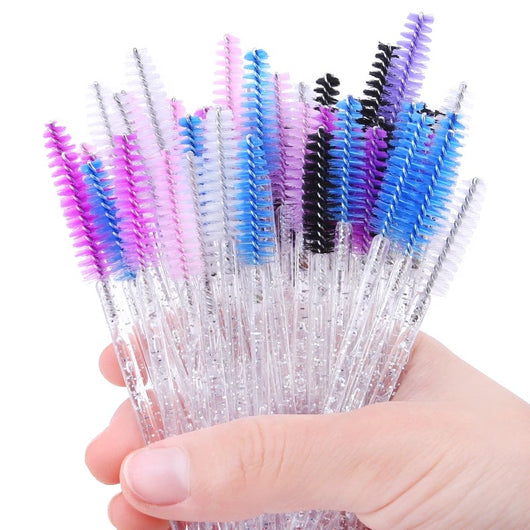 Cepillo de Cristal Acrílico para Pestañas