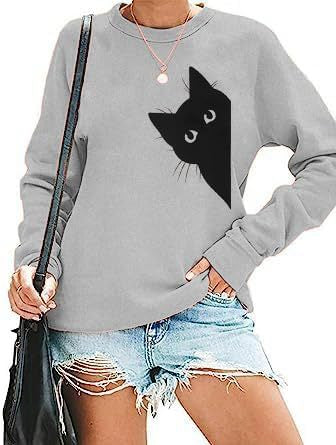 Blusa Clásica de Manga Larga Cuello Redondo para Mujer - Image 13