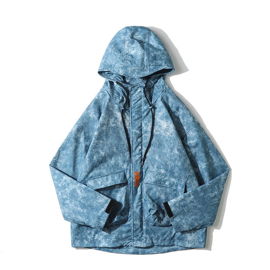 Chamarra Hip Hop Suelta Casual con Capucha para Hombre - Image 8