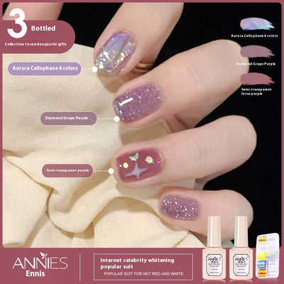 Set de Esmalte de Gel Nude Hielo Tricolor 2024 - Colección Jelly - Image 4