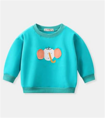 Suéter de Algodón Infantil con Colores Vibrantes para Primavera y Otoño - Image 4