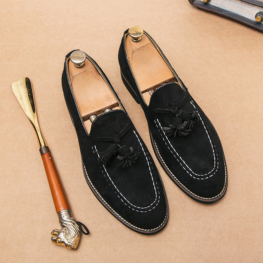 Mocasines de Ante para Hombre Talla Grande con Flecos - Cómodos y Elegantes - Image 12
