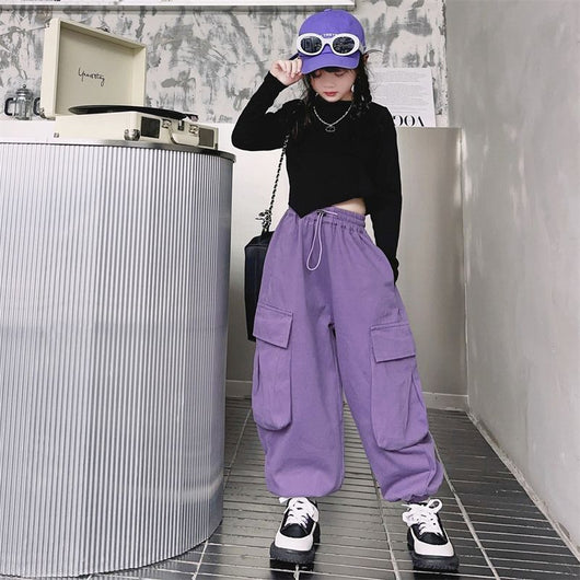 Overol Hip Hop para Niñas y Adolescentes - Estilo Urbano Moderno - Image 20