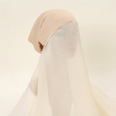 Pañuelo de Seda Brillante Island Antiarrugas - Turbante Versátil - Image 7