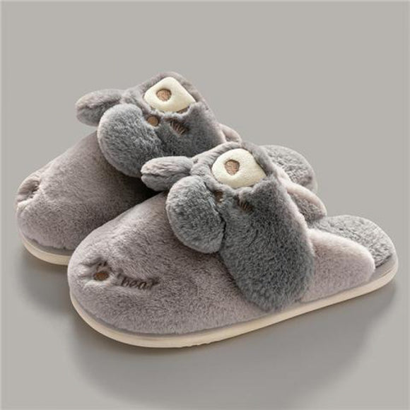 Pantuflas Cómodas para Pareja - Diseño Adorable en Algodón Cálido