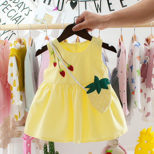 Vestido Verano para Bebé Niña 1-3 Años con Tirantes Ajustables - Image 2