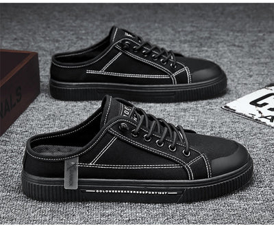 Tenis Casuales Versátiles para Hombre sin Talón de Lona - Image 26