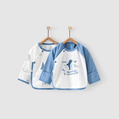 Ropa de Bebé Recién Nacido Algodón Manga Larga Cuatro Estaciones - Image 14