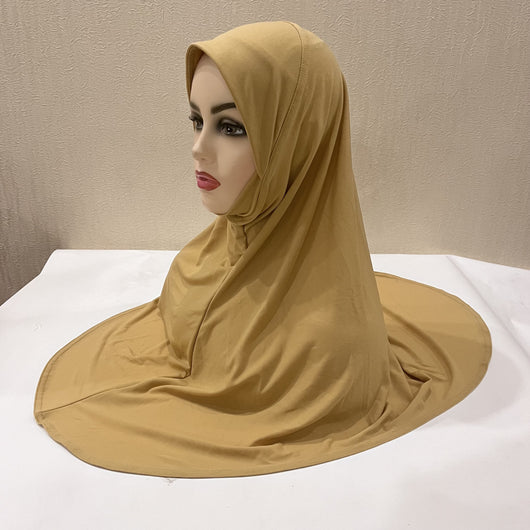 Turbante Ligero de Gasa Malaya - Pañuelo Multiuso en Colores Sólidos - Image 8