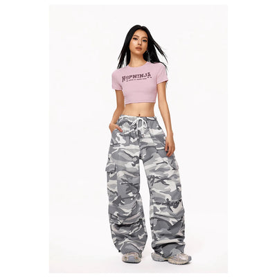 Pantalones Deportivos Anchos y Versátiles para Mujer - Image 16