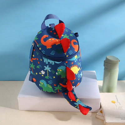 Mochila Infantil de Dinosaurio con Arnés de Seguridad para Jardín de Infantes - Image 4