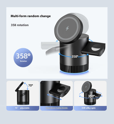 Reloj Inteligente con Auriculares y Cargador Magnético 3 en 1 - Image 13