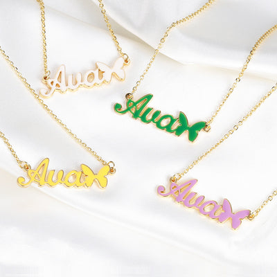 Collar Personalizado con Nombre en Inglés para Mujer - Tendencia Fashion - Image 8