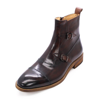 Botas Altas de Cuero para Hombre con Suela Articulada - Image 8