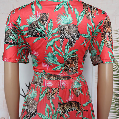 Conjunto Africano: Camisa Estampada + Pantalón Ancho Elástico - Image 2