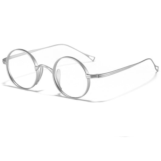 Gafas Redondas de Titanio Puro Estilo Vintage - Image 11