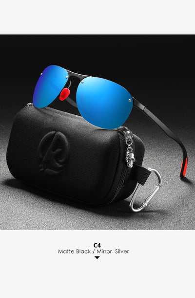 Gafas de Sol Polarizadas TR90 Sin Marco para Exterior - Image 16
