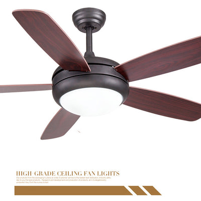Ventilador de Techo Hoja Madera Lujo Minimalista - Image 7