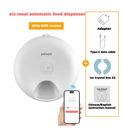 Comedero Automático Inteligente Donut Frost WiFi 6 para Gatos y Perros con Control por App - Image 10