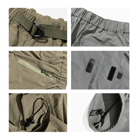 Pantalones Cargo Retro Holgados para Hombre - Estilo Outdoor Funcional - Image 5