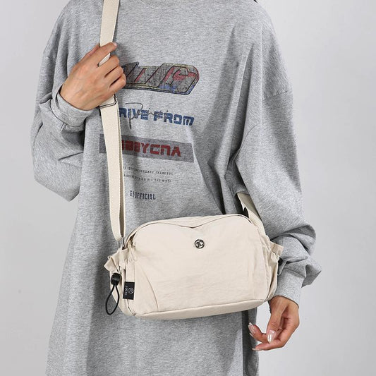 Bolso Bandolera Multicompartimento Nylon Ligero para Mujer - Viajes y Uso Diario - Image 2