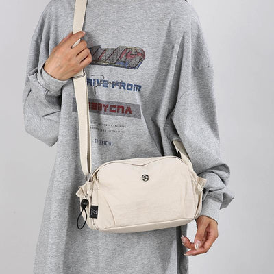 Bolso Bandolera Multicompartimento Nylon Ligero para Mujer - Viajes y Uso Diario - Image 2