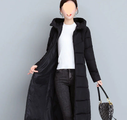 Abrigo Acolchado Talla Grande Estilo Occidental para Mamá - Invierno Cálido - Image 2