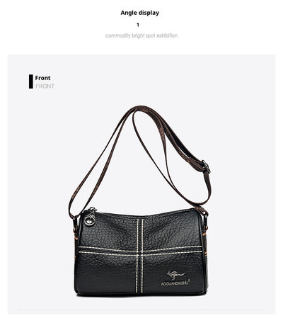 Bolso de Cuero Genuino para Mujer con Costuras Artesanales - Image 19
