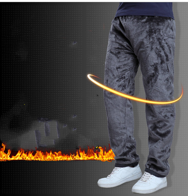 Pantalones Deportivos Impermeables con Forro Polar para Hombre