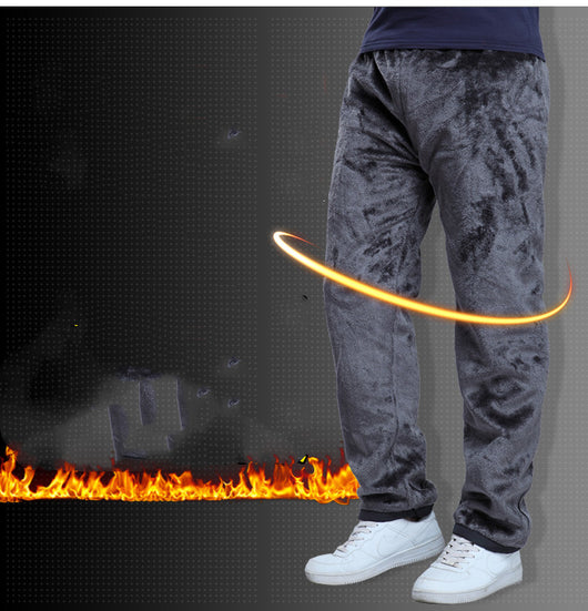 Pantalones Deportivos Impermeables con Forro Polar para Hombre