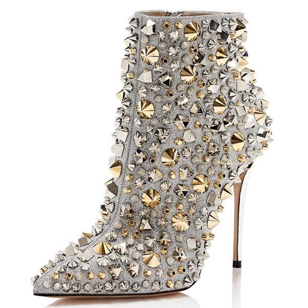 Botas de Tacón Alto Gamuza con Hebillas - Calzado Elegante para Invierno