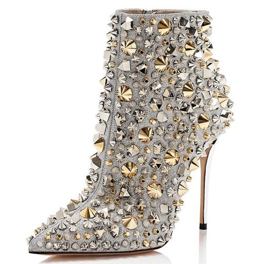 Botas de Tacón Alto Gamuza con Hebillas - Calzado Elegante para Invierno - Image 2