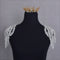 Personalized Maple Leaf Shoulder Bridal Tassel Pearl Accessories Diamond Patch 2PCS