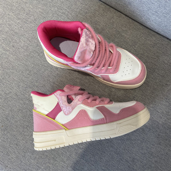 Tenis Deportivos Altos para Mujer con Suela Reforzada