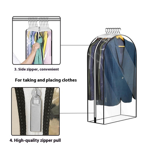 Bolsa Organizadora Transparente 3D para Ropa - Protección Antipolvo - Image 10