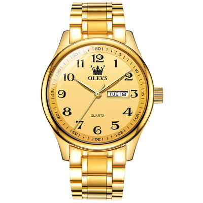 Reloj de Hombre con Banda de Acero Envejecido Resistente al Agua - Image 8