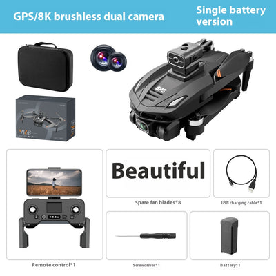 Dron GPS 8K con Retorno Automático y Evitación Inteligente de Obstáculos - Image 7