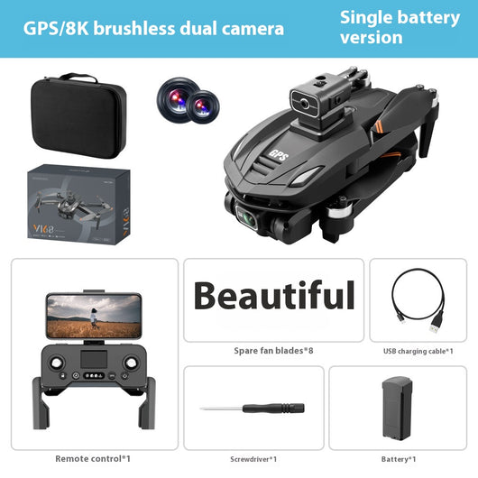 Dron GPS 8K con Retorno Automático y Evitación Inteligente de Obstáculos - Image 7