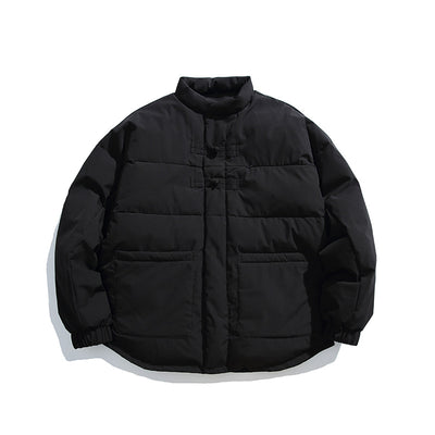 Abrigo de Algodón Cálido Holgado para Hombre y Mujer - Image 7