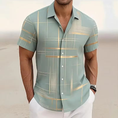 Camisa Casual de Botones para Hombre - Perfecta para Viajes y Aventuras - Image 13