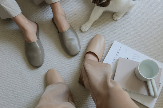 Pantuflas de Cuero Oveja para Pareja - Cómodas Zapatillas de Casa - Image 12