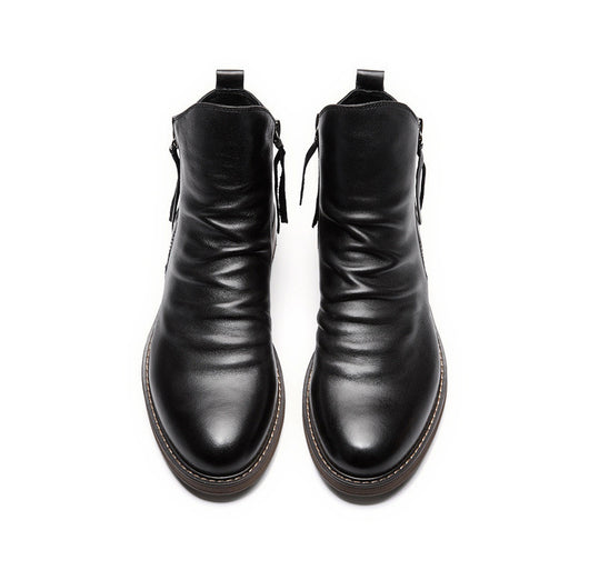 Botas de Cuero Altas para Hombre - Estilo para Todas las Estaciones - Image 8