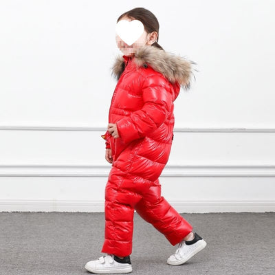Overol Acolchado de Plumón para Niños Invierno - Image 7