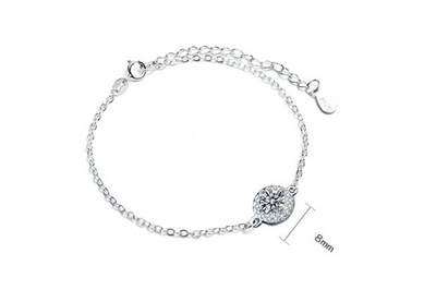 Pulsera de Plata Esterlina con Moissanita para Mujer - Image 6