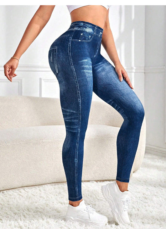 Jeans Deportivos de Alta Elasticidad con Efecto Levantador - Image 11