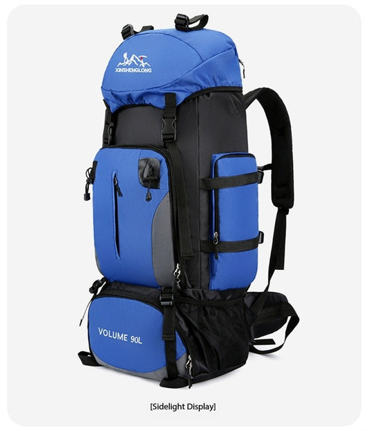 Mochila de Viaje 90L Impermeable para Senderismo y Trabajo - Image 34