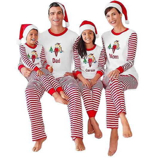 Pijama Estampado de Manga Larga - Conjunto Casual Cómodo