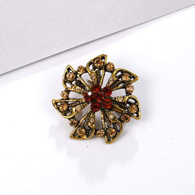 Broche de Aleación con Cristales de Fantasía Pequeño - Image 11