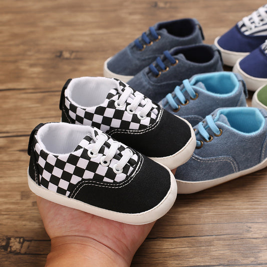 Zapatos de Lona con Suela de Goma para Bebés y Niños Pequeños - Diseño Adorable